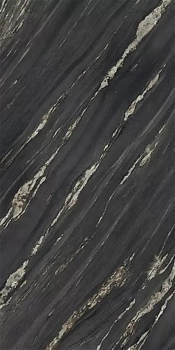 Ariostea Ultra Marmi Tropical Black 6mm Silk 150x300 / Ариостея Ультра Марми Тропикал Блэк 6mm Силк 150x300 